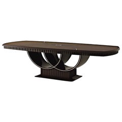 Tavolo con piano in legno moderno del 21° secolo di Carpanese Home Italia, 7005