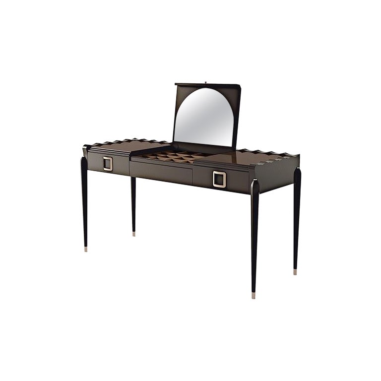 Toilette du 21e siècle Carpanese Home Italia avec détails en métal Modernity, 7027
