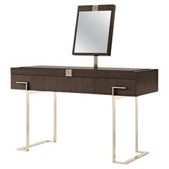 21st Century Carpanese Home Italia Toilette with Metal Legs Modern, 7927