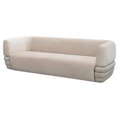 21. Jahrhundert Carpanese Home Italia gepolstertes Sofa Modern, Splendor 2p