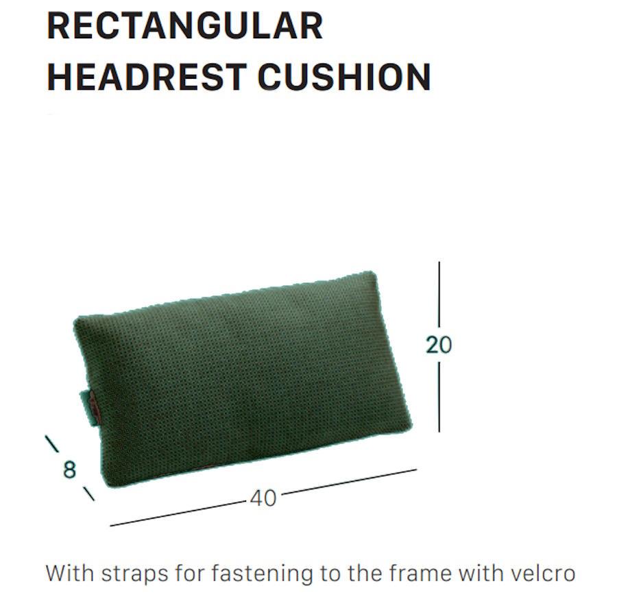 French 21st Century Carrés Dark Green Fabric Armchair, Indoor, Outdoor, Metal For Sale