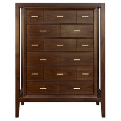 21st Century Caxton Chest of Drawers Wood Made in Portugal by Wood Tailors