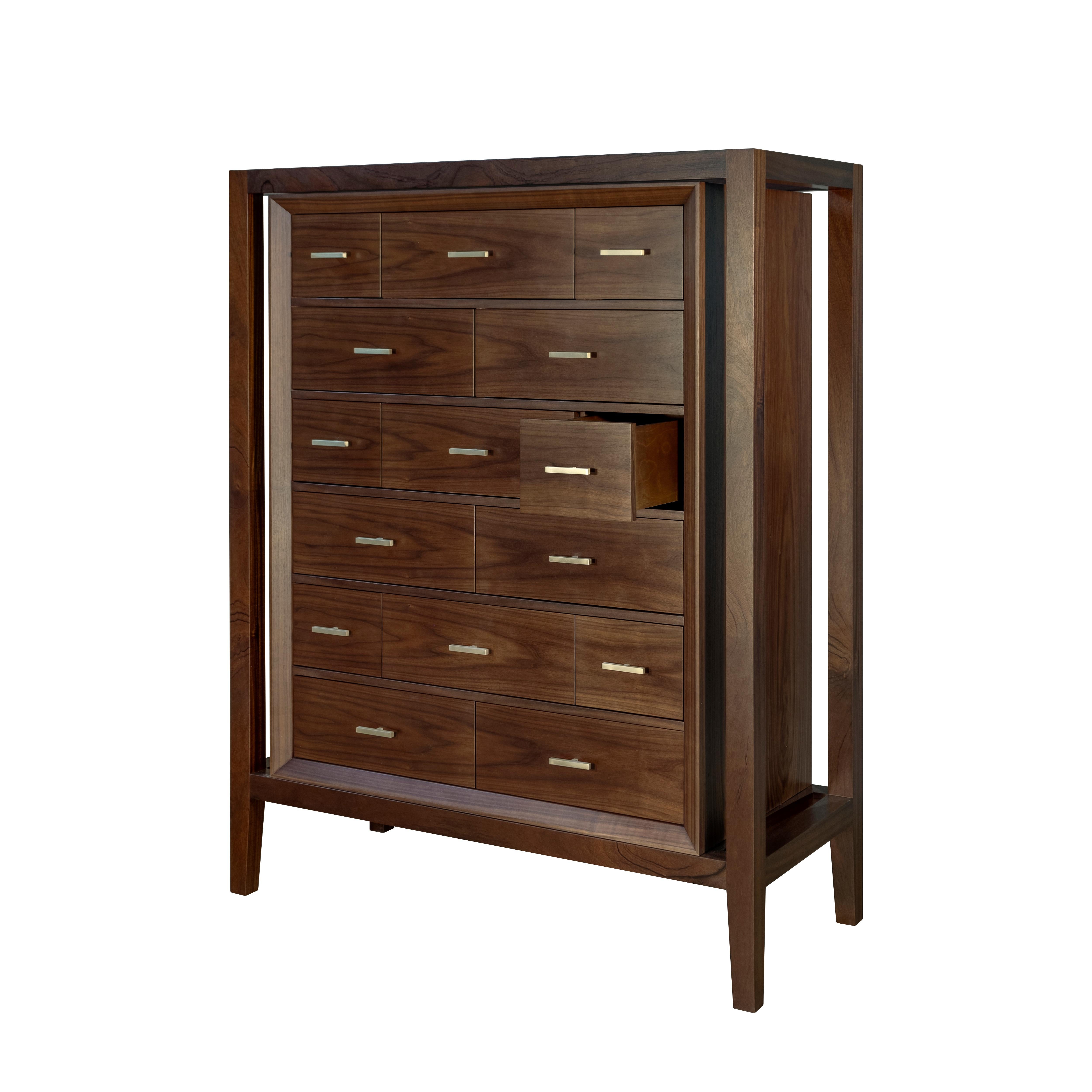 Cómoda Caxton Siglo XXI Madera Fabricada en Portugal por Wood Tailors en venta 3