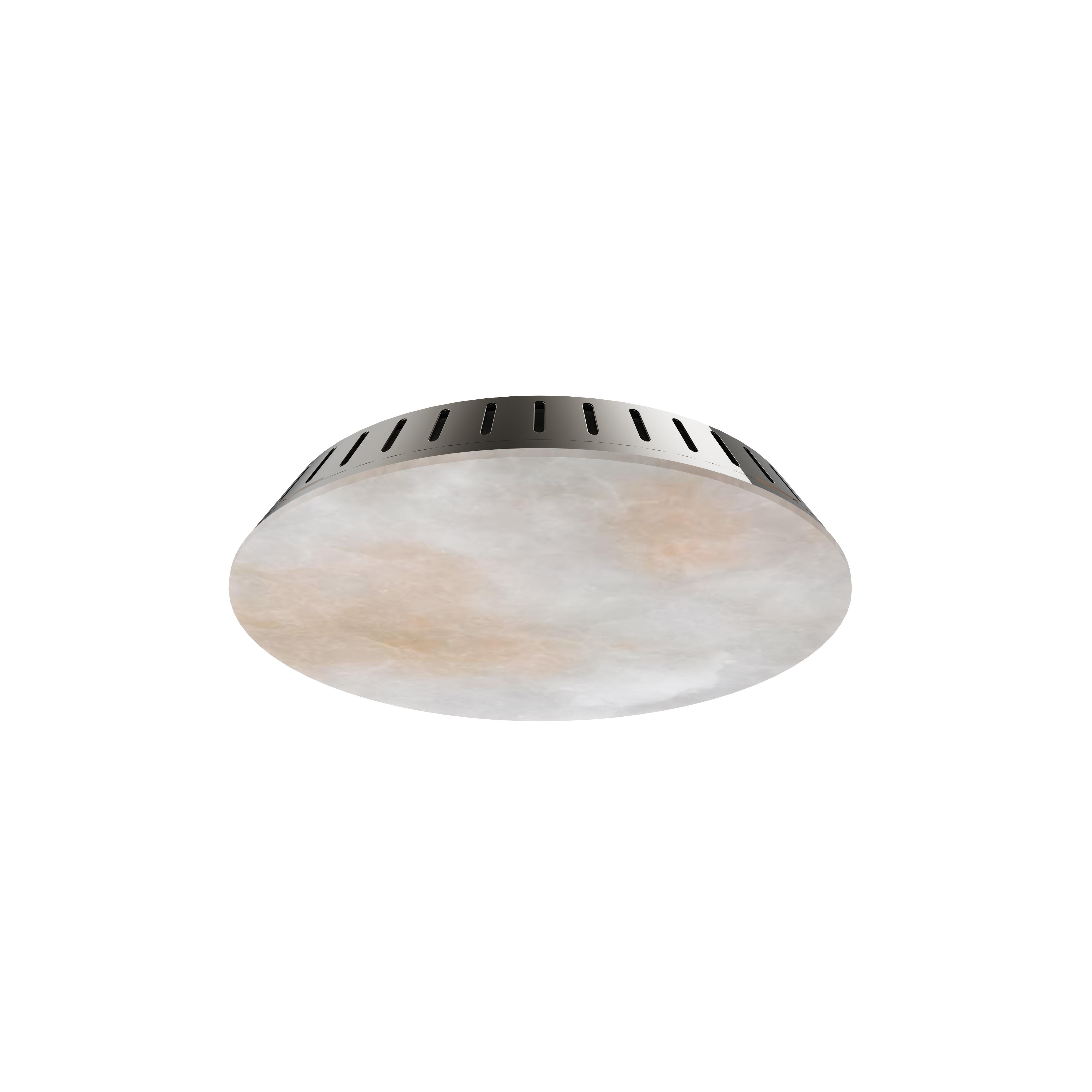 L'affleurant Celestial est conçu pour être un mélange harmonieux d'élégance et de beauté naturelle, disponible en quatre dimensions pour offrir des possibilités infinies d'arrangements créatifs. Qu'il s'agisse d'orner le plafond d'une constellation