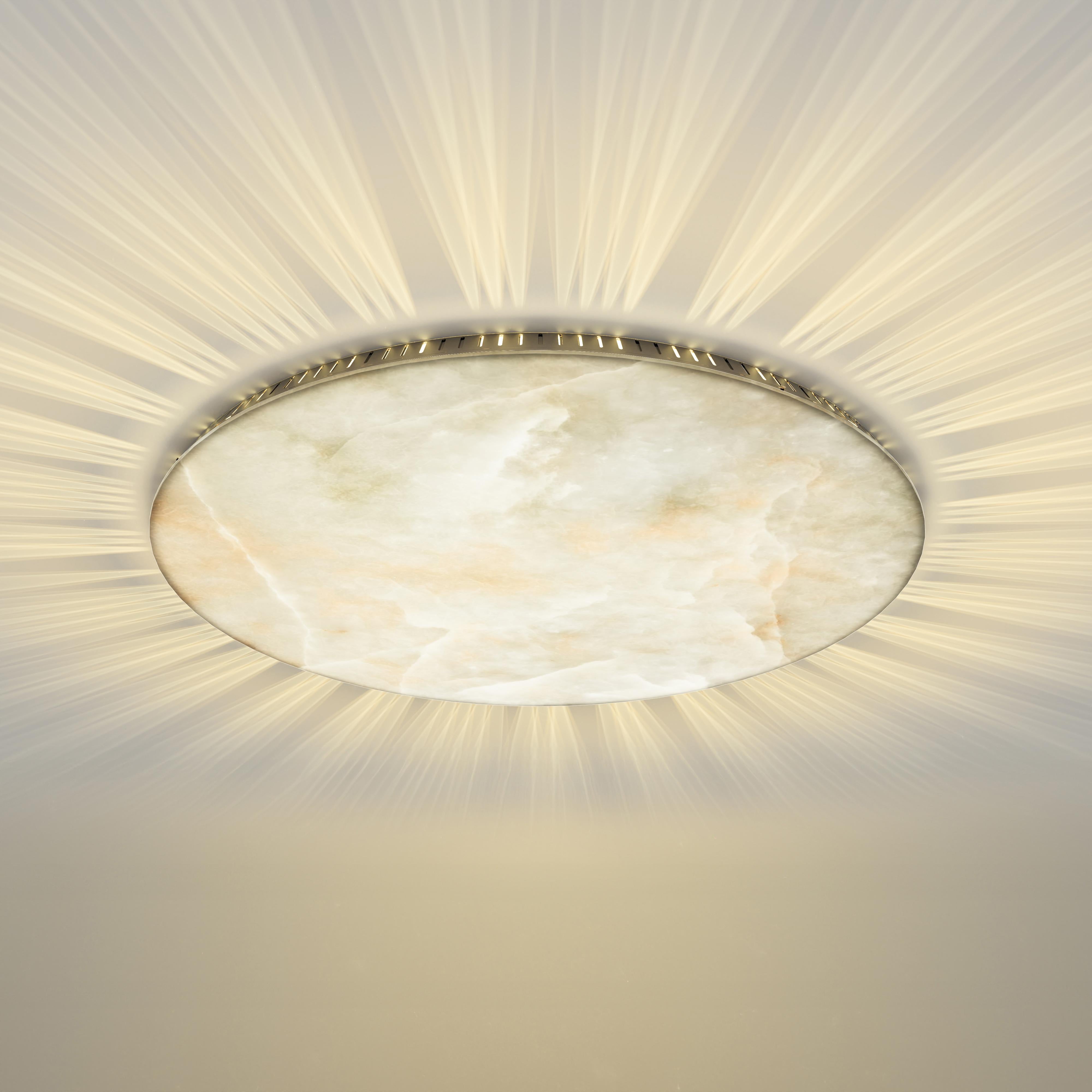 XXIe siècle et contemporain albâtre encastré Celestial B du 21e siècle par Creativemary en vente