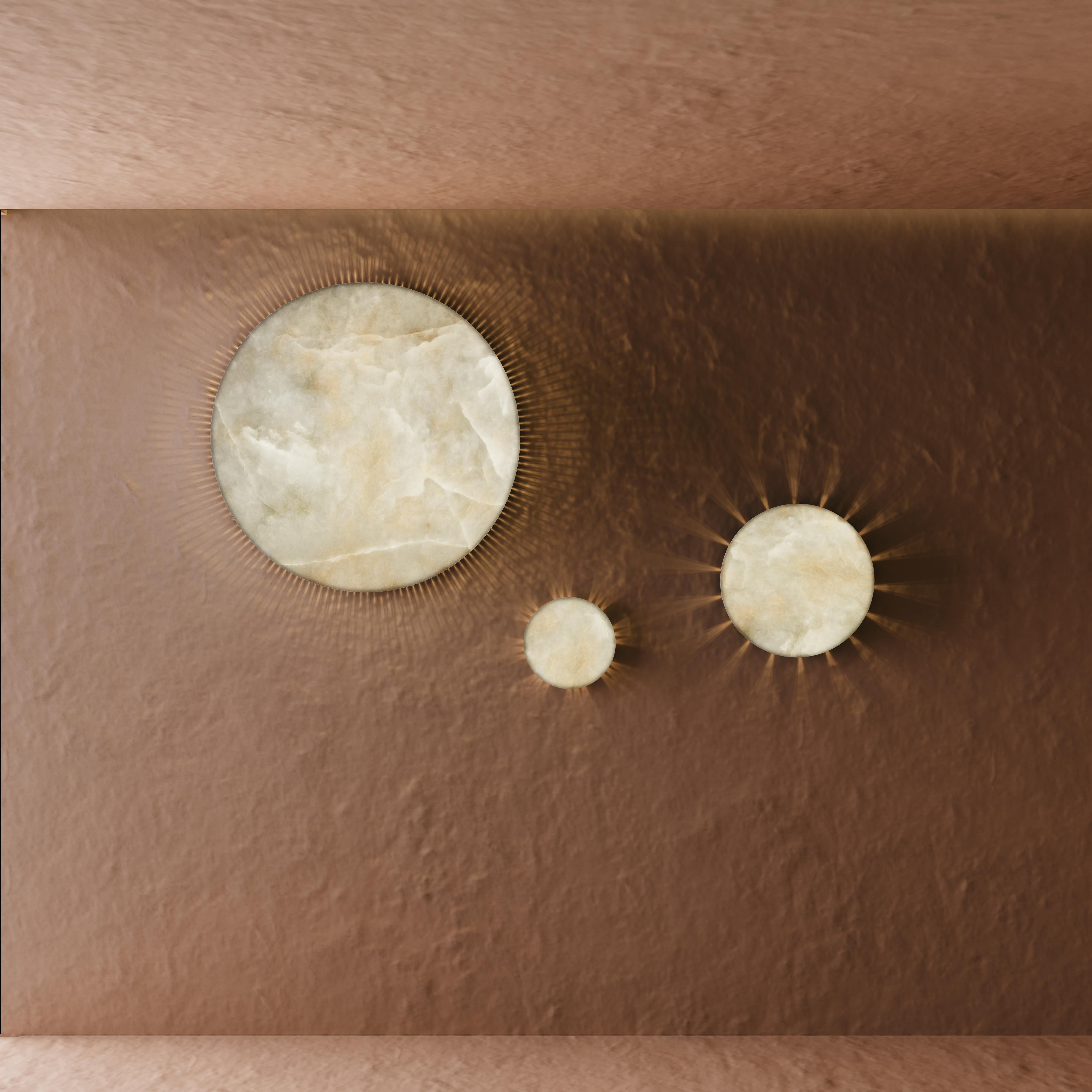 Métal albâtre encastré Celestial B du 21e siècle par Creativemary en vente