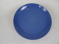 21st Century Chinese Powder Blue Charger