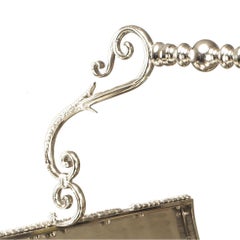 Verchromter Bronze-Holzhalter des 21. Jahrhunderts