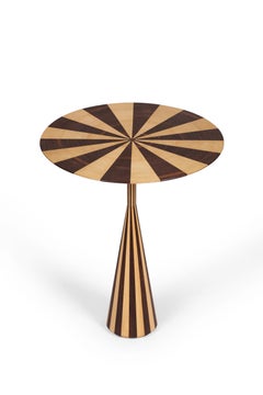 Tavolo da tè intarsiato "Circensi" del XXI secolo di Gum Design & Hebanon, Made in Italy