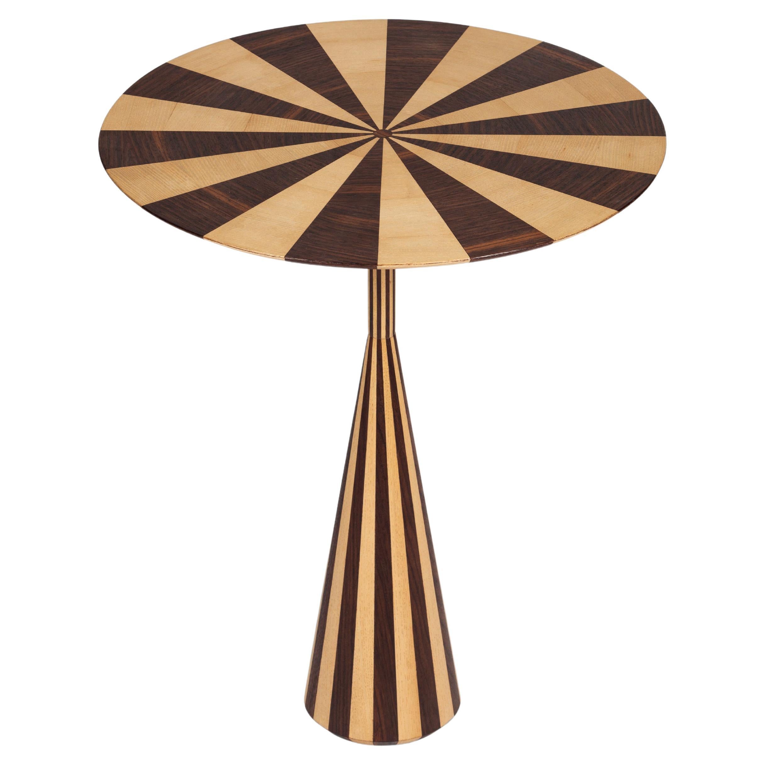 21st Century "Circensi" Inlaid Tea Table by Gum Design & Hebanon, Made in Italy For Sale