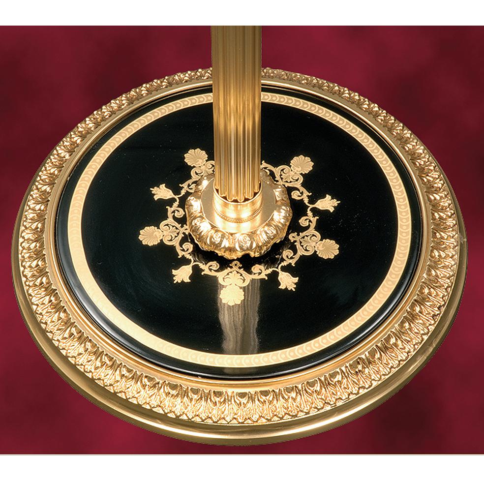 Italian 21st Century Clothshanger in golden bronze  and porcelain  For Sale