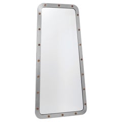 21st Century Cluster Mirror Brushed Stainless Steel