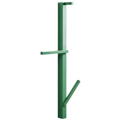 Porte-manteaux du 21e siècle en aluminium recyclé fabriqué à la main par l'Atelier Ferraro