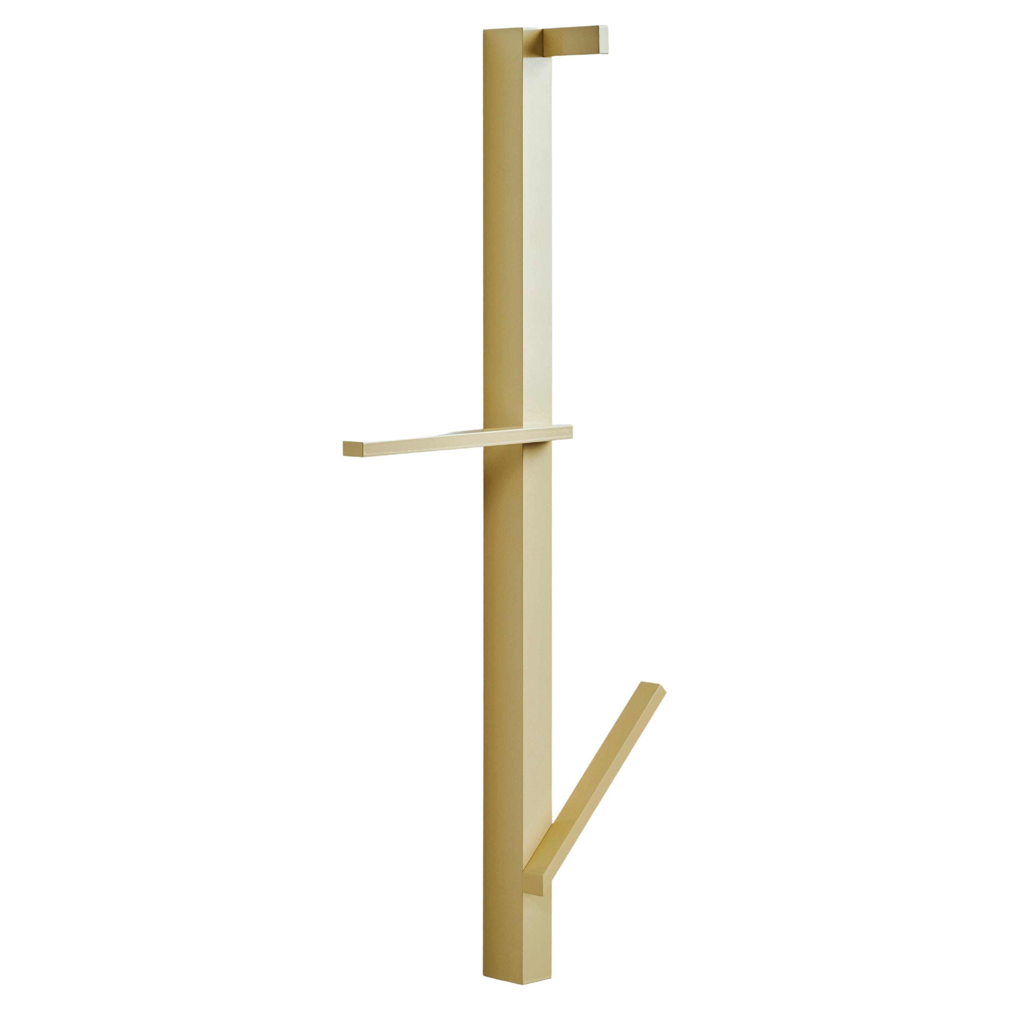 Percha Siglo XXI Aluminio Reciclado Hecha a Mano por Atelier Ferraro