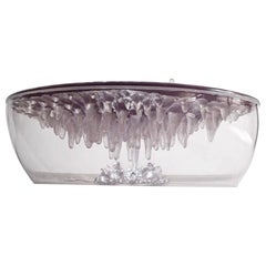 21st Century Coffe Table "Hypnosis" by Eduard Locota Acrylic Glass Light