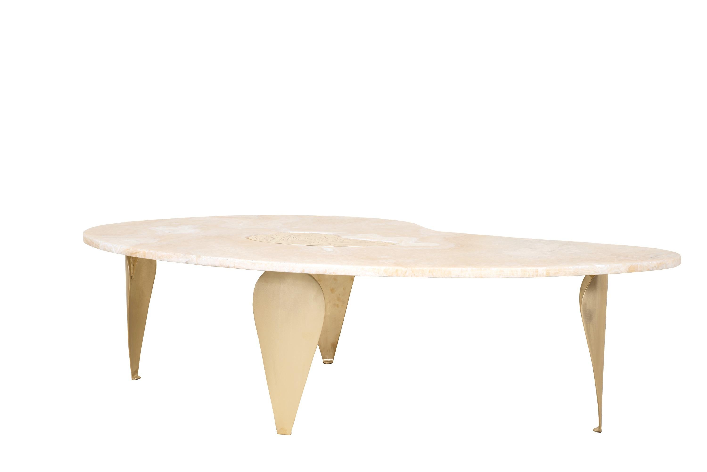 21st Century Coffee Table Folium by Arriau Made in France In New Condition For Sale In Paris, FR