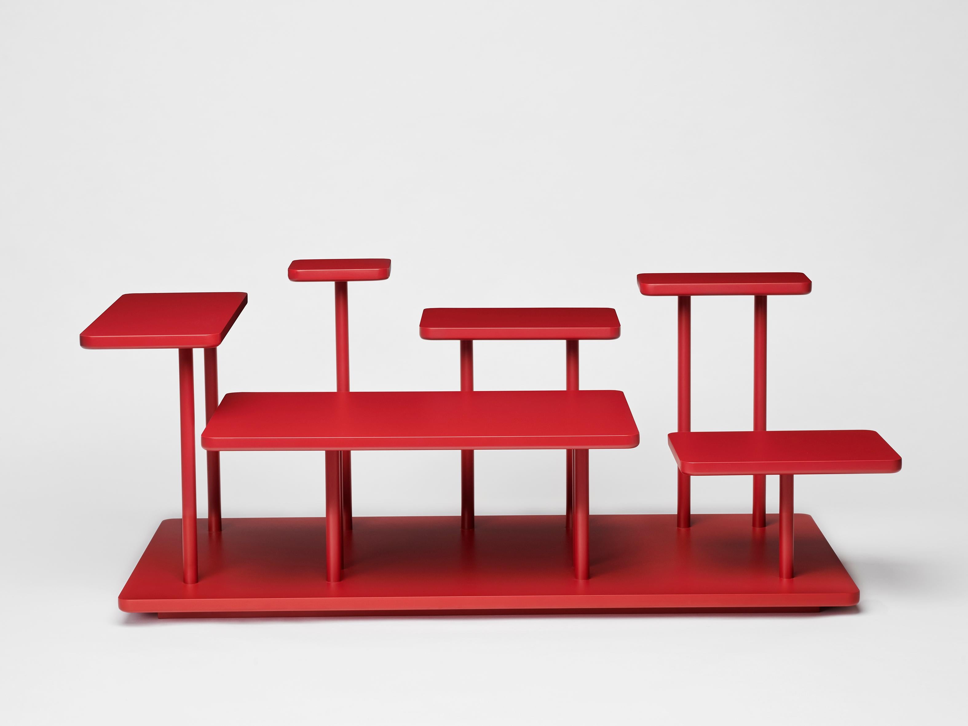 Moderne Table basse du 21e siècle fabriquée à la main en Allemagne par Atelier Ferraro en vente