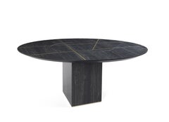 21st Century Comore Round Dining Table in Gres by Roberto Cavalli Home Interiors