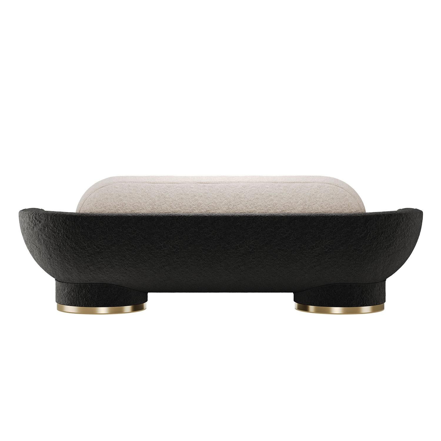 Portuguese 21st Century Conde Sofa in Bouclé by Mavo Atelier, Handmade in Portugal For Sale