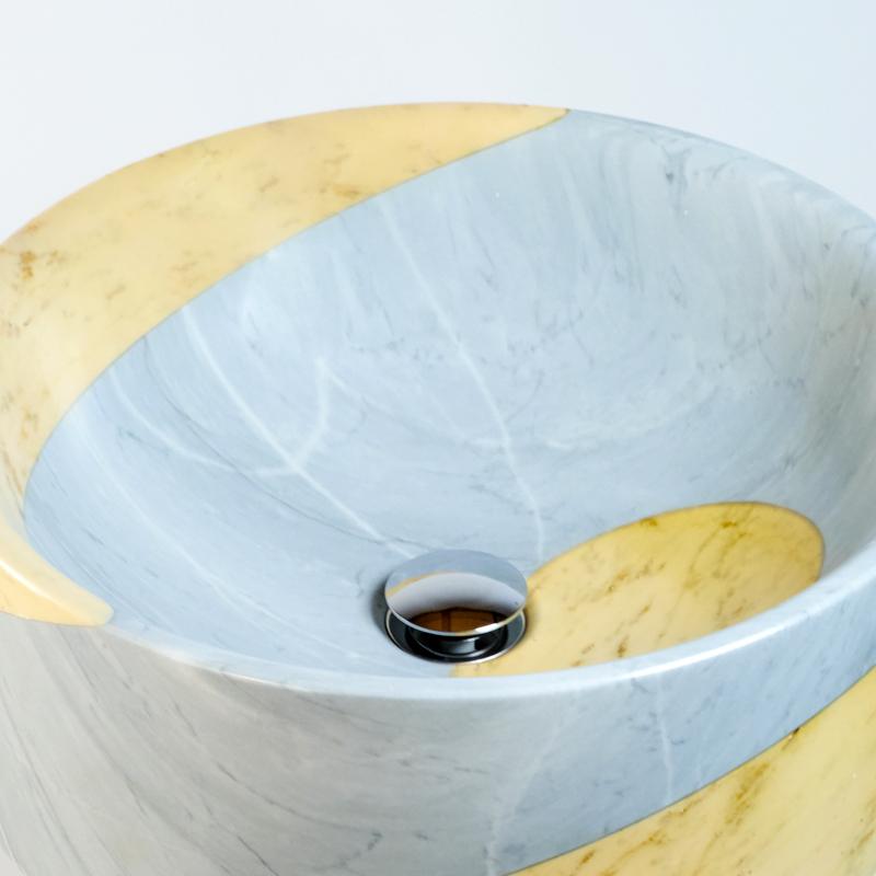 Marmor-Badwaschbecken „Lavabo“ von Arch aus dem 21. Jahrhundert. Pierre Gonalons (Moderne) im Angebot
