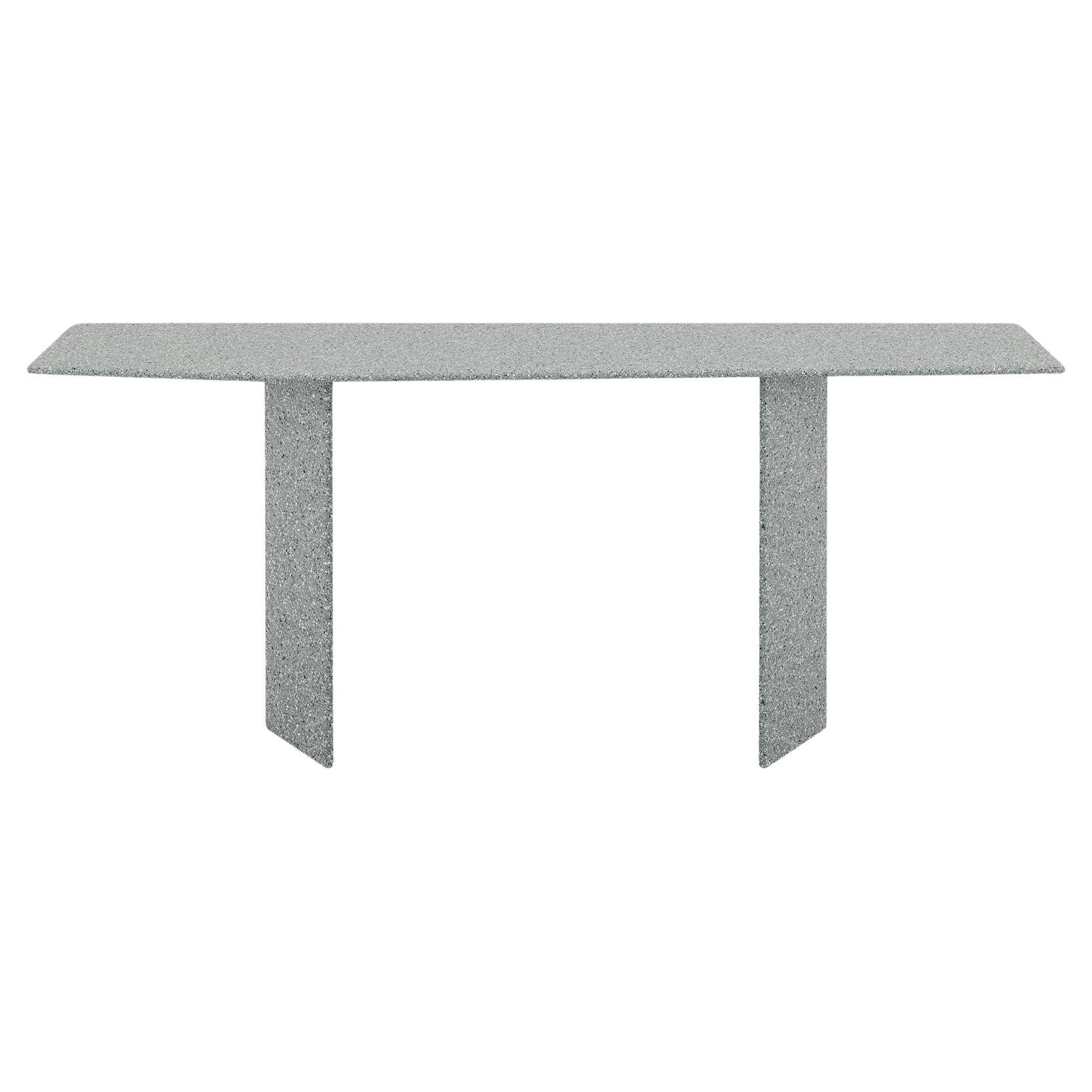 consolle Shinto des 21. Jahrhunderts, grüner Quarz, hergestellt in Italien von Hebanon im Angebot