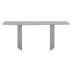 21st Century Shinto Console Table, Green Quartz, Made in Italy by Hebanon