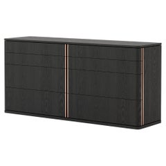 Chest with drawers tallboy with customisable wood by Laskasas