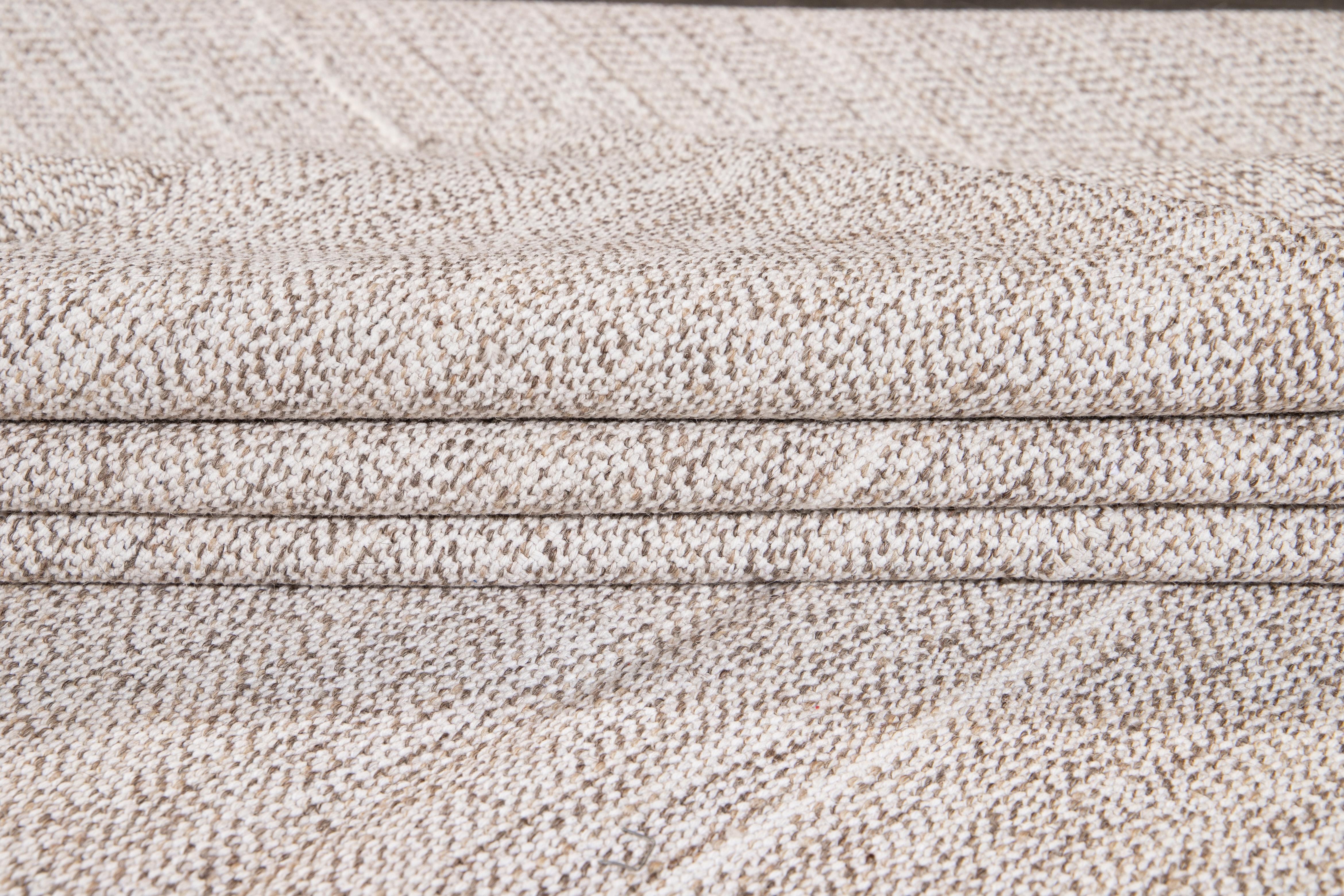 Tapis contemporain en laine à tissage plat du 21e siècle Neuf - En vente à Norwalk, CT