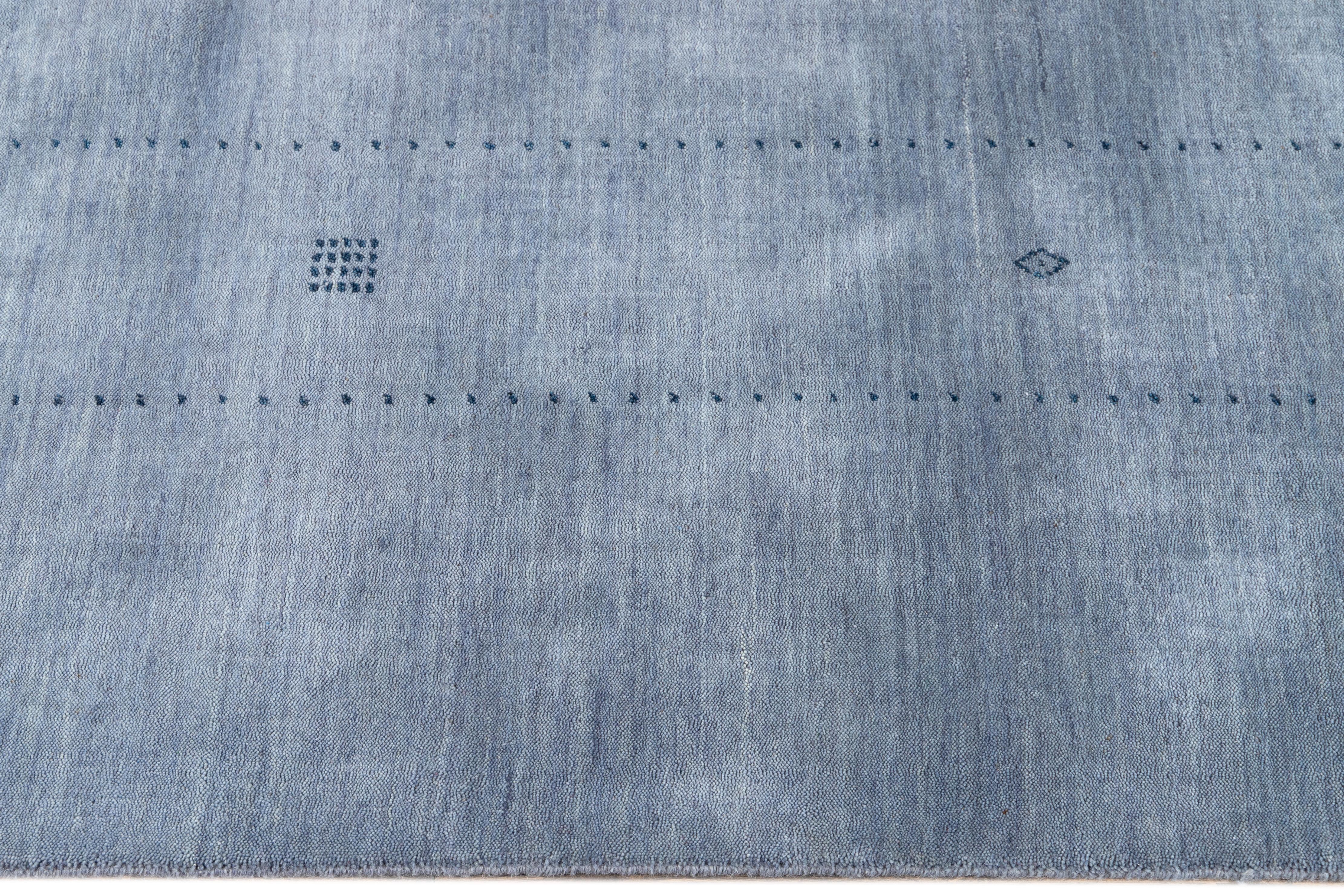 Zeitgenössischer Gabbeh-Teppich des 21. Jahrhunderts im Zustand „Neu“ im Angebot in Norwalk, CT