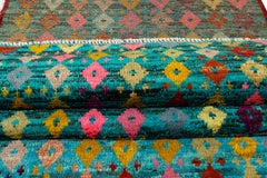 21st Century Contemporary Gabbeh Runner Rug