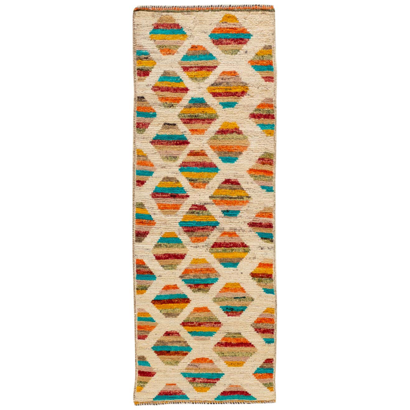 21st Century Contemporary Gabbeh Runner Rug For Sale at 1stDibs