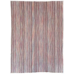 21st Century Contemporary Handmade Turkish Flatweave Room Size Carpet
