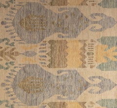 21st Century Contemporary Ikat Rug