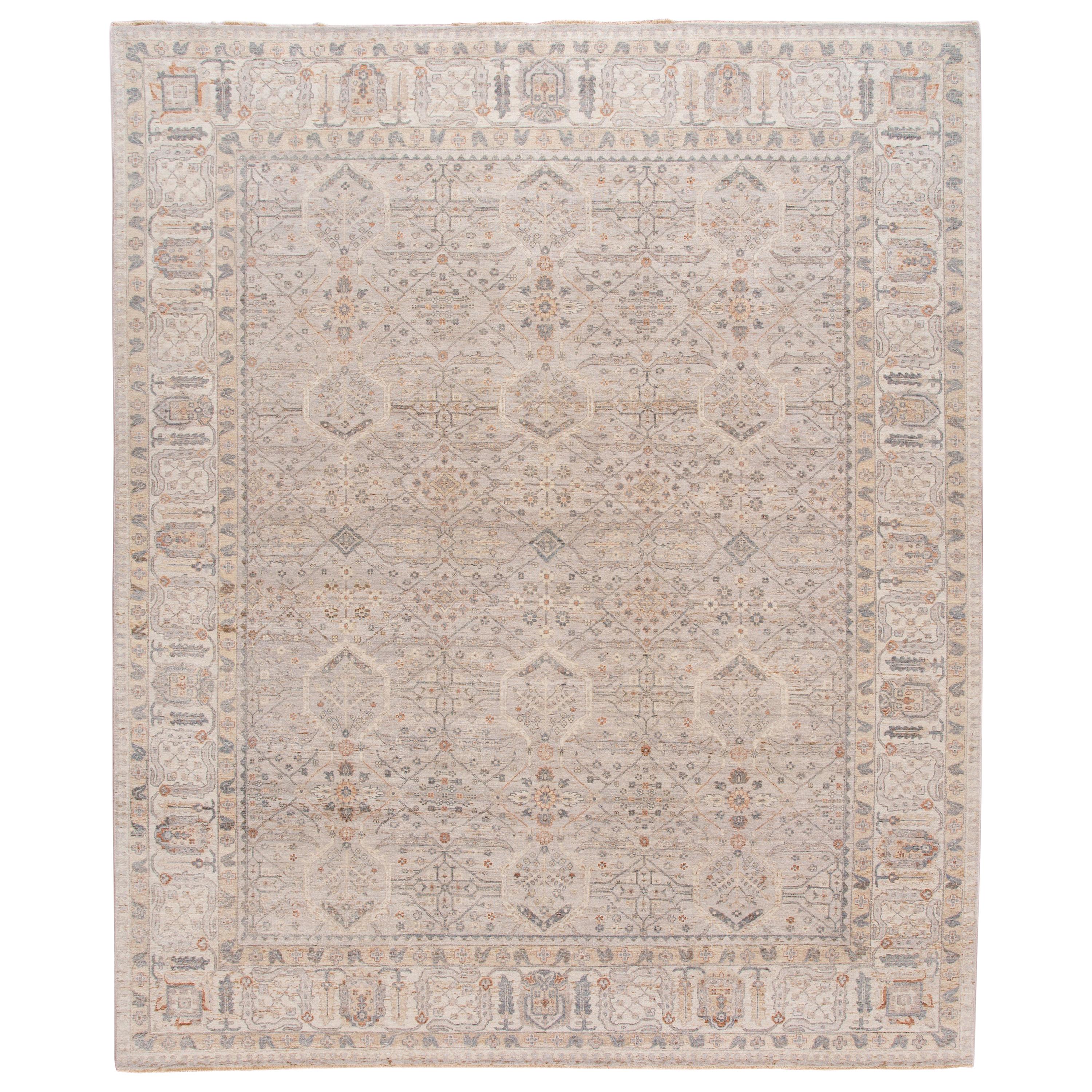 21st Century Contemporary Indian Wool Rug For Sale