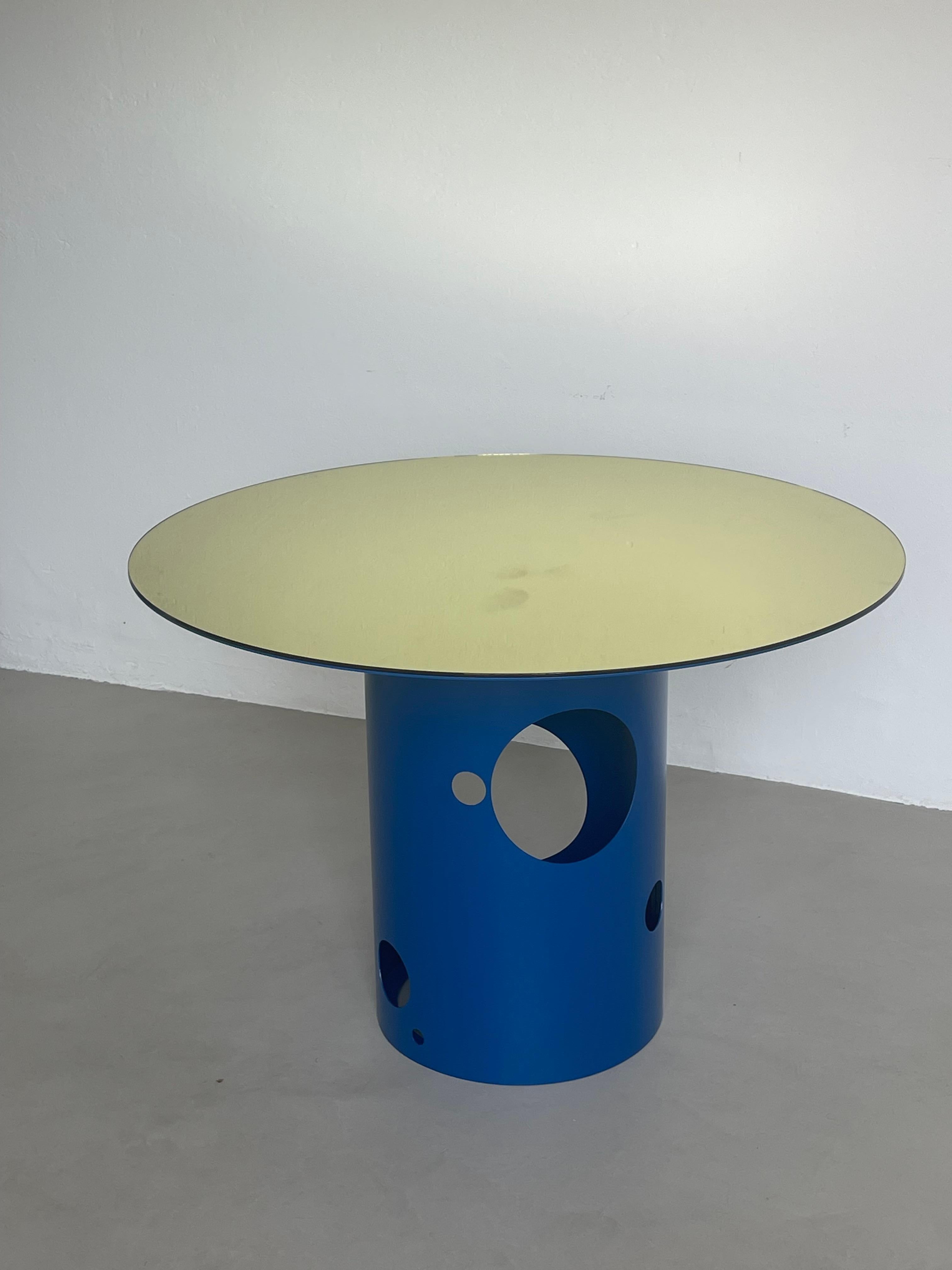 Table de salle à manger ronde ''Silös'' par Spinzi Milano en vente 4