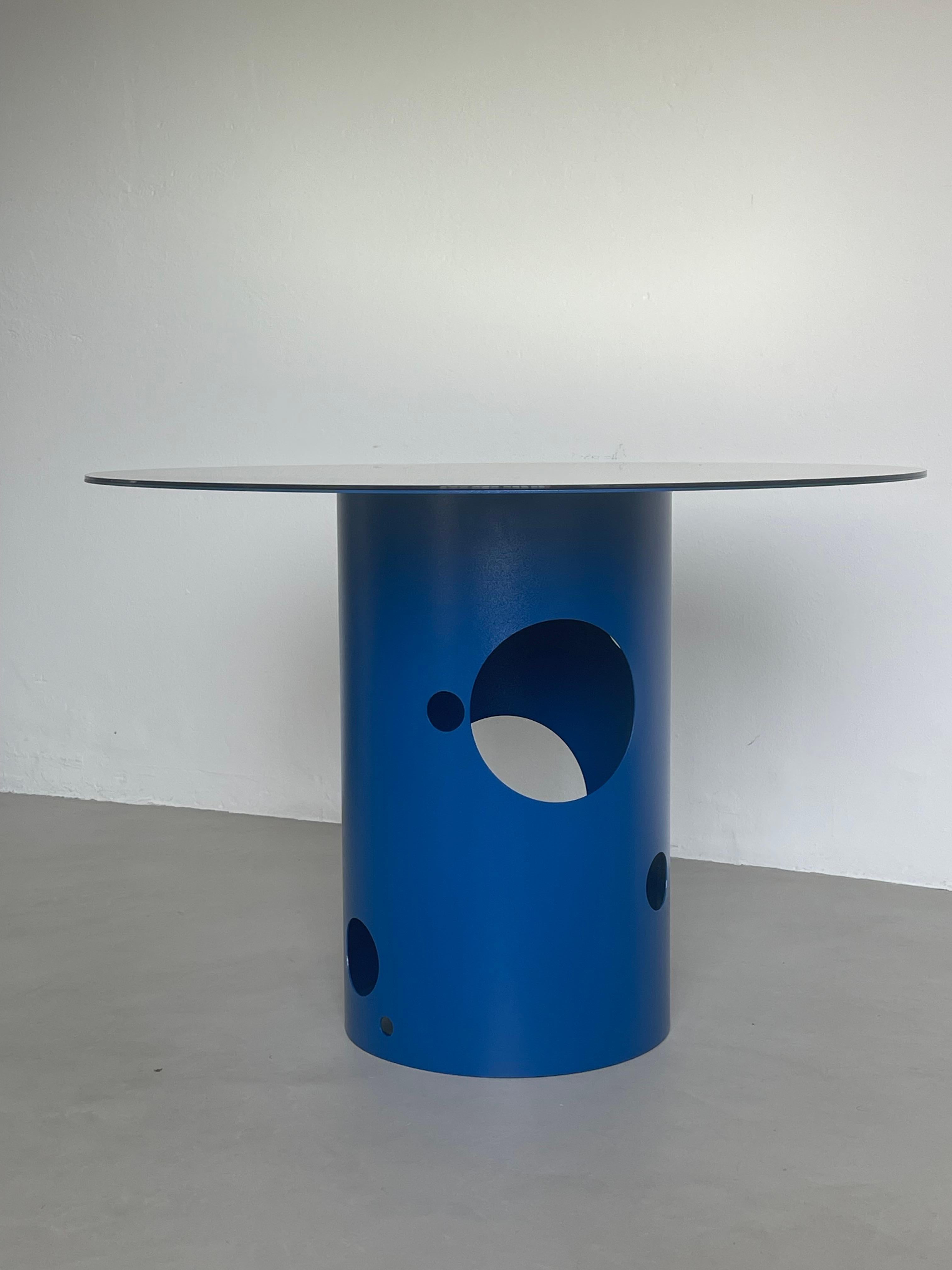 Table de salle à manger ronde ''Silös'' par Spinzi Milano en vente 6