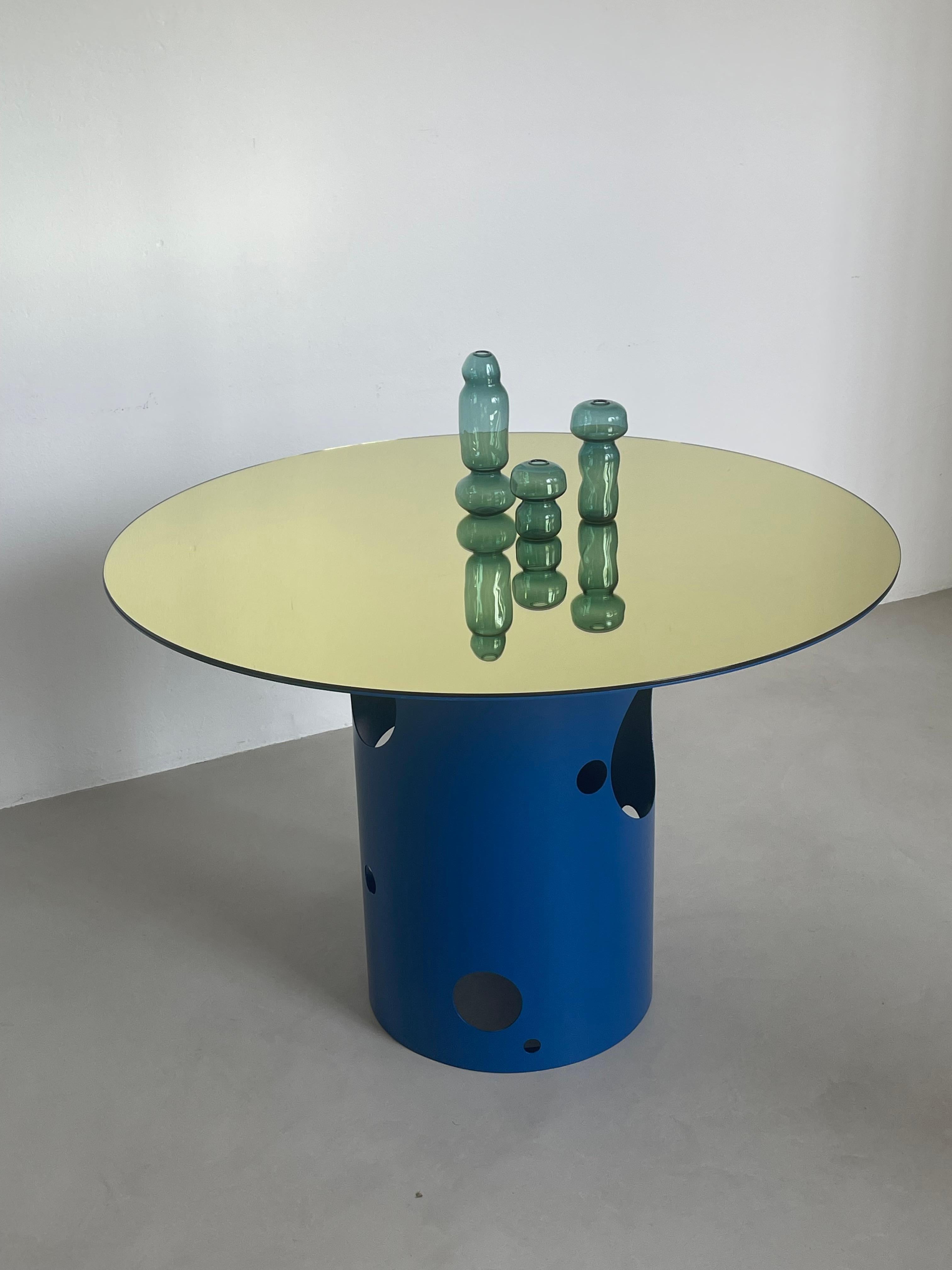 Table de salle à manger ronde ''Silös'' par Spinzi Milano en vente 7