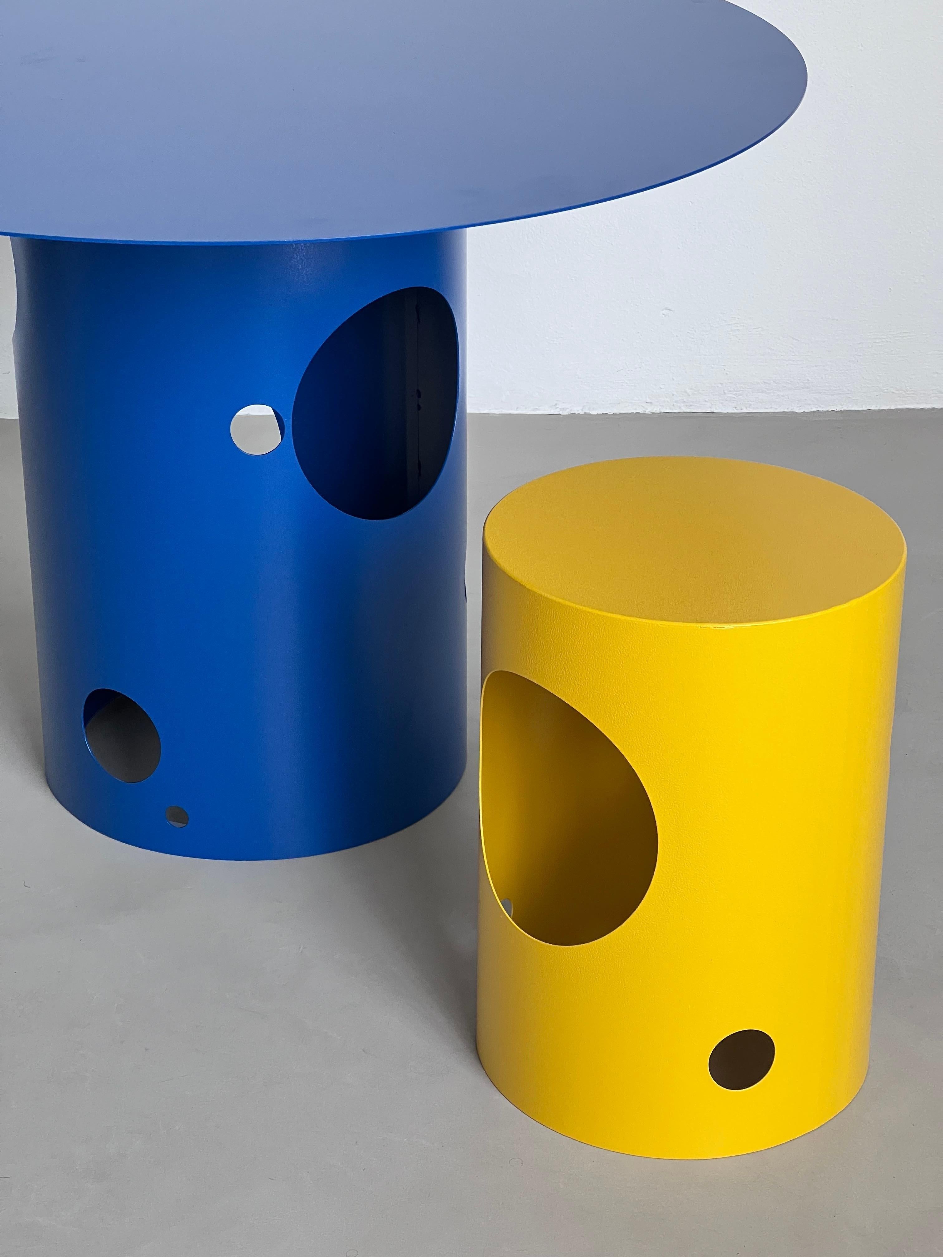 Table de salle à manger ronde ''Silös'' par Spinzi Milano en vente 1