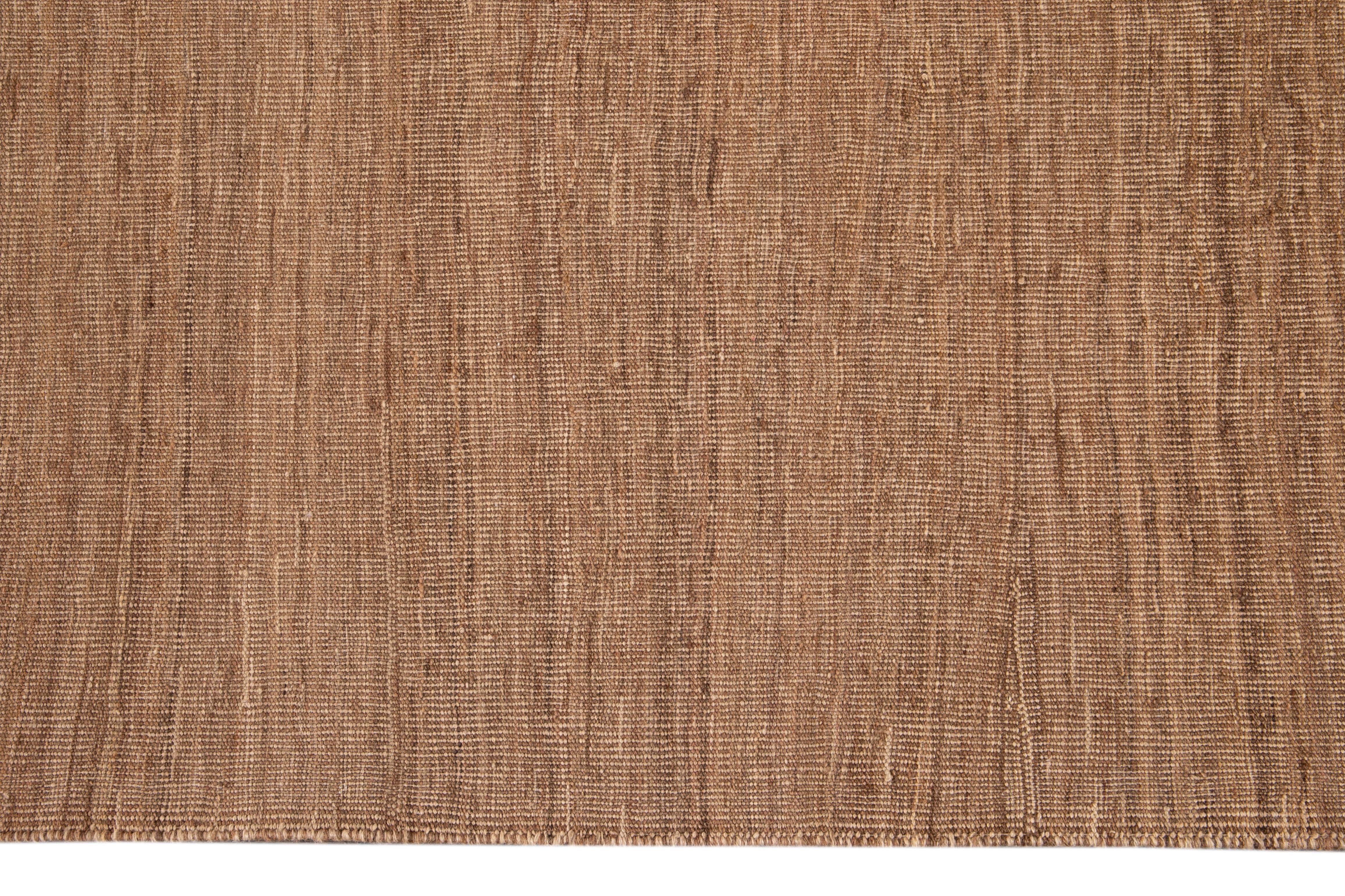 21st Century Contemporary Kilim Wool Rug For Sale 3