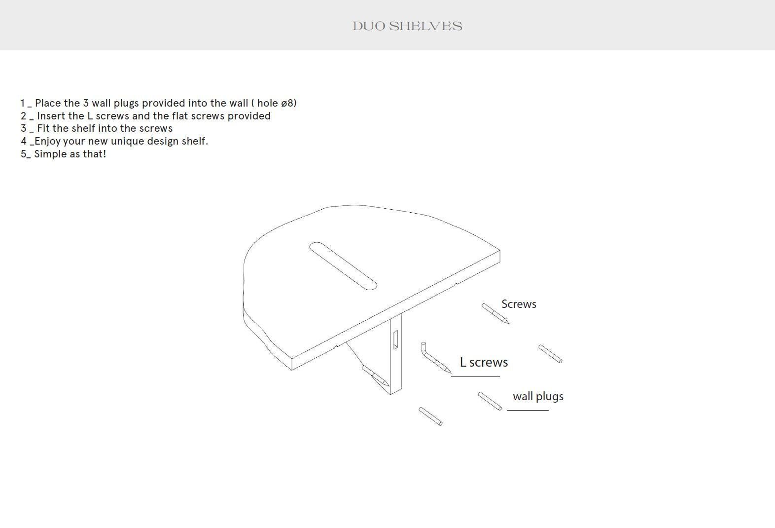 21st Century Contemporary Marble Shelf Handmade Italy by Ilaria Bianchi For Sale 1