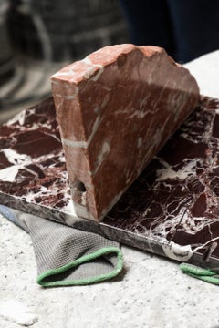 21st Century Contemporary Marble Shelf Handmade Italy by Ilaria Bianchi