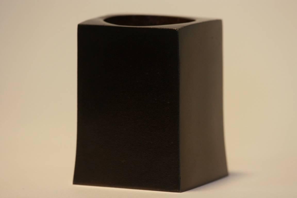 21st Century Contemporary Minimalist Cast Steel Candle Holder by Scott Gordon For Sale 1