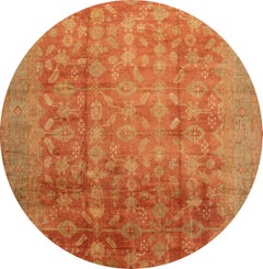 21st Century Contemporary Turkish Modern Oushak Design Wool Rug