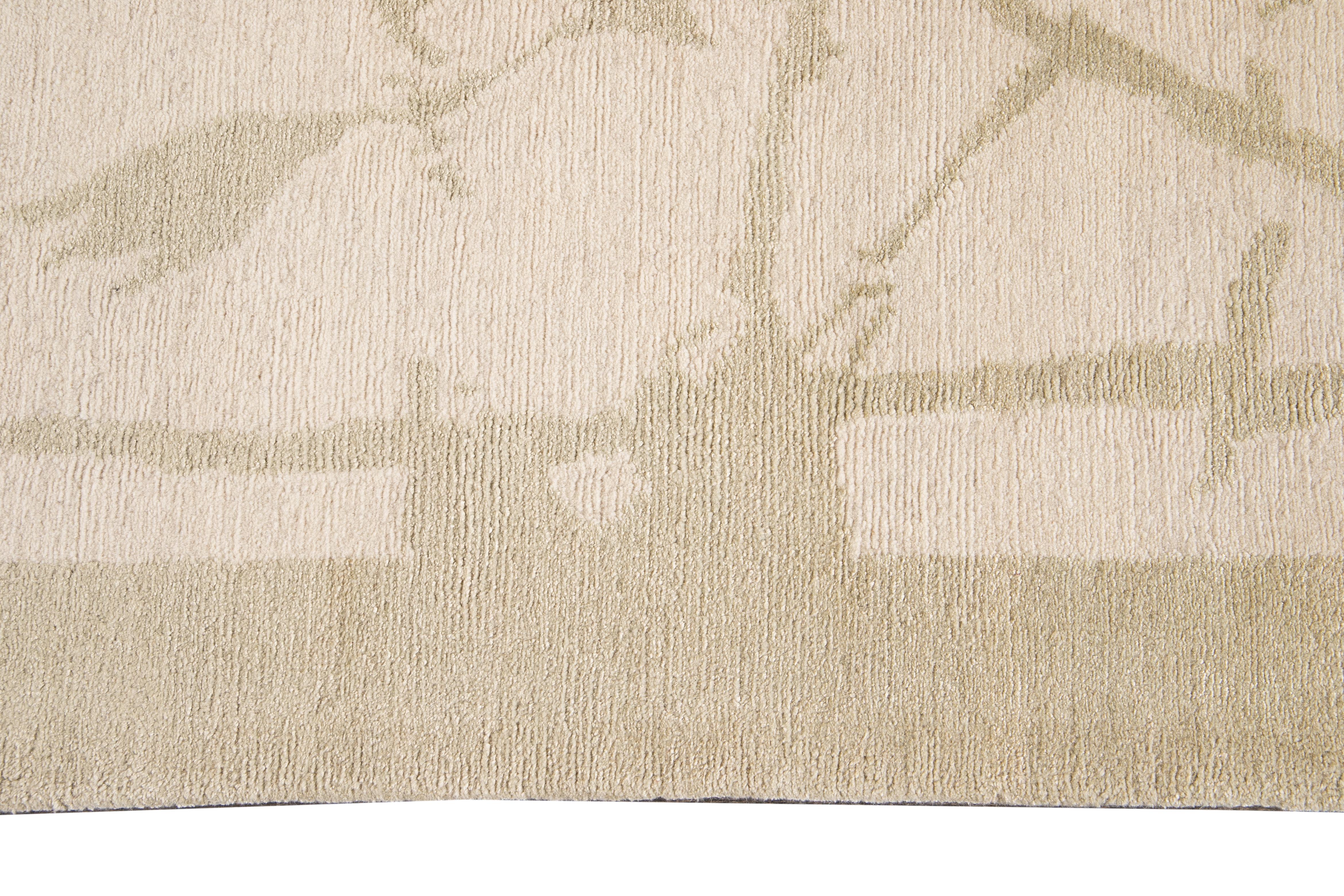 tapis tibétain moderne du 21e siècle en vente 1