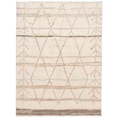 21st Century Contemporary Moroccan Style Wool Rug