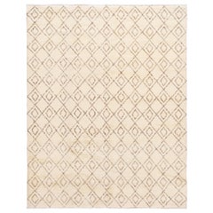 21st Century Contemporary Moroccan Style Wool Rug