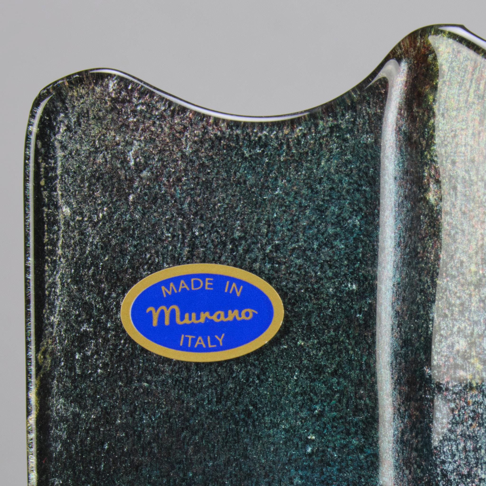 21° secolo  Vaso astratto multicolore di Murano in vendita 4
