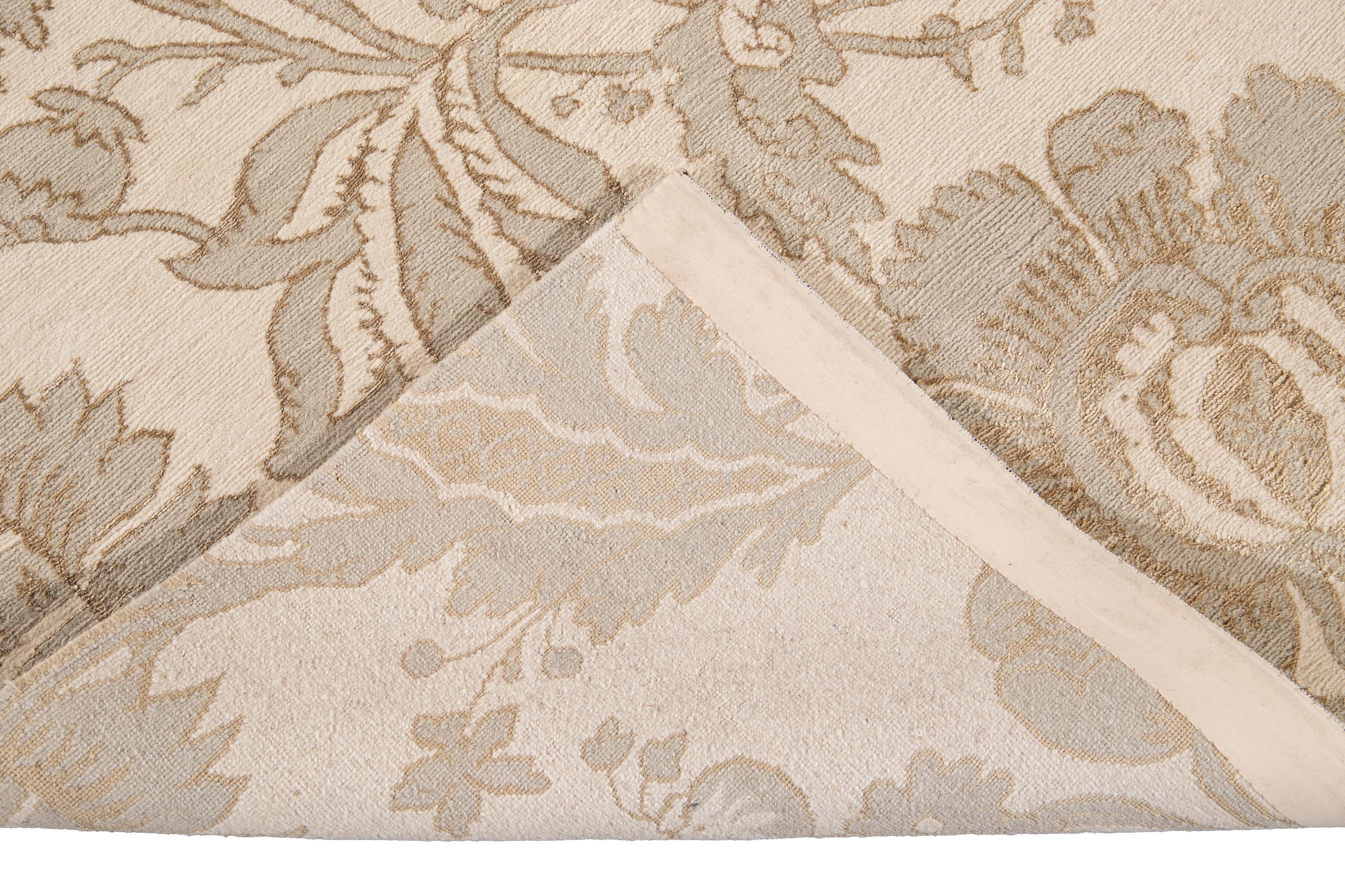 lapchi contemporary motif rug