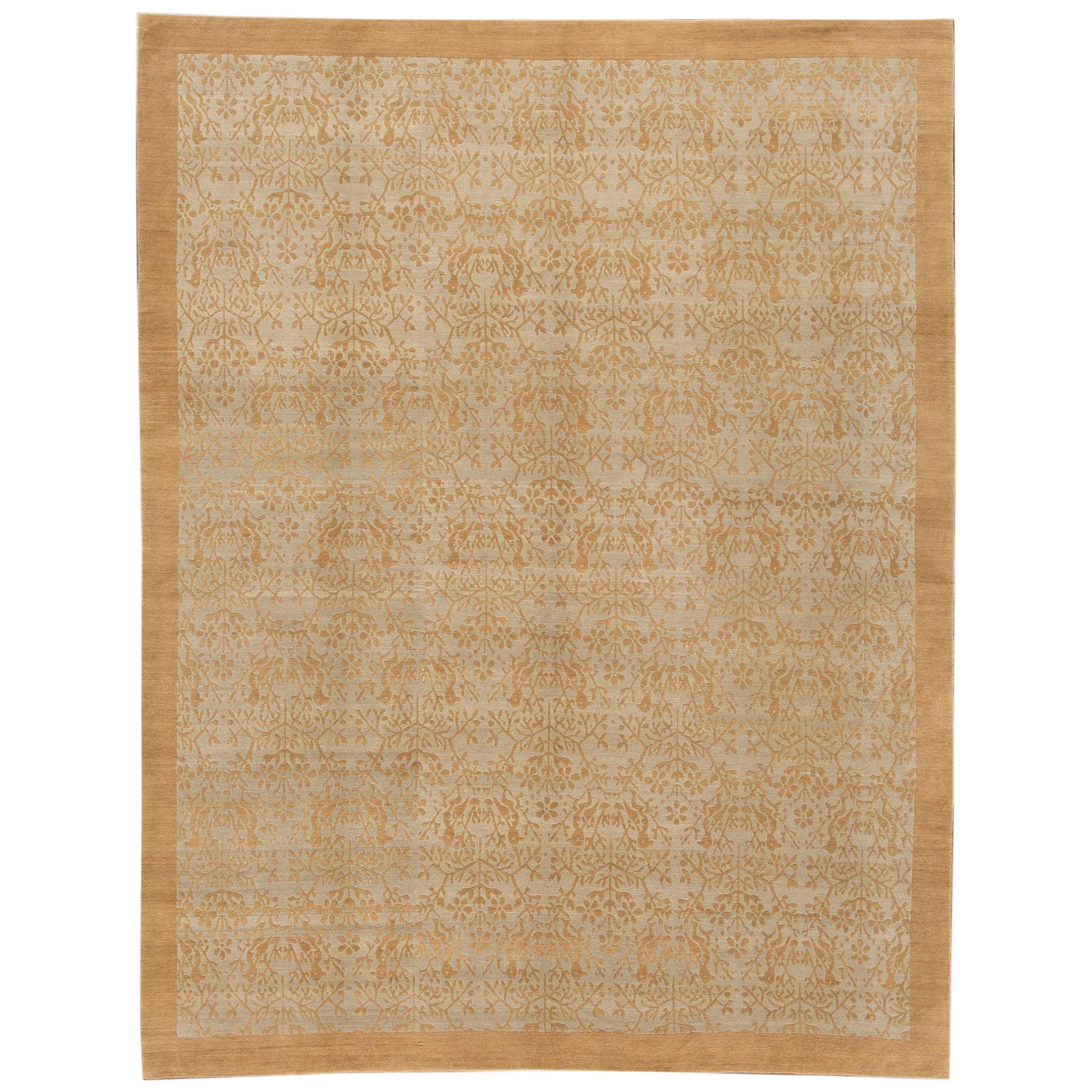 21st Century Contemporary Nepalese Rug For Sale at 1stDibs