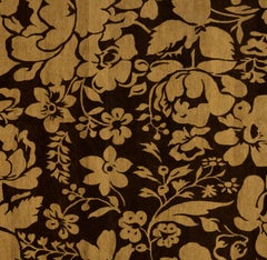 Handcrafted Contemporary Wool Rug, Golden Tan & Coffee, 9' x 12'